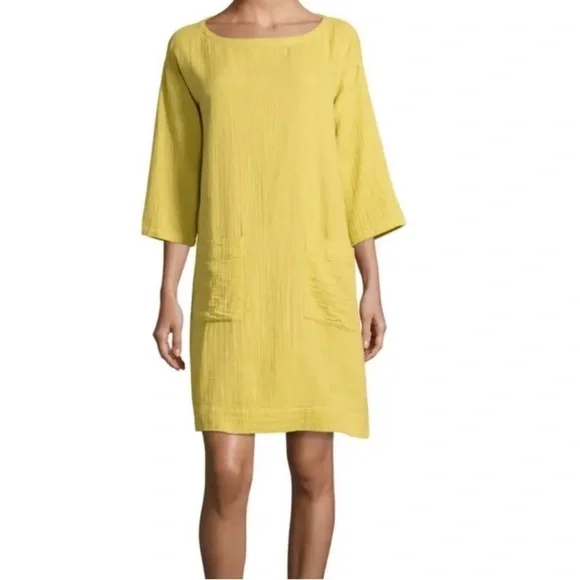mustard yellow tunic dress Mustard V Neck Beach Cover Up Tunic Dress